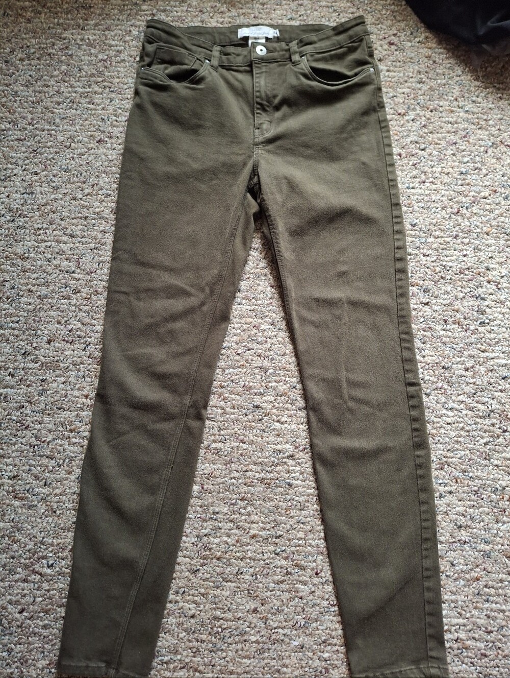 H&M L.O.G.G. Dark Green Jeans
